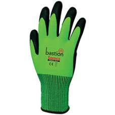 Bastion Soroca Lg Hi Vis Green HPPE Gloves 13g CT 120