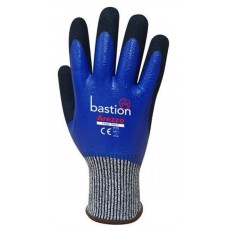 Bastion Arezzo Cut 5 LG Grey HPPEBlue Nitrile Coating PR