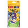 Bic Kids Evolution Color Pencils Wallet PK 12