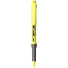 Bic Briteliner Grip Yellow EA