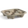 Bio Cup Carrier 4 Cup Tray Nat CT 300