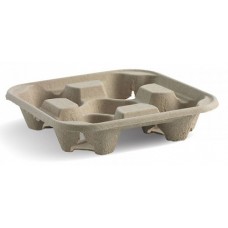 Bio Cup Carrier 4 Cup Tray Nat SL 75