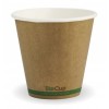 Double Wall Hot Cup Green Stripe 8oz CT 1000