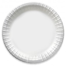 BioCane Round Dry Pulp Plate White 10 inch CT 500
