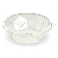 BioSalad Bowls Clear Plastic 24oz CT 450