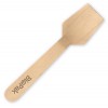 Bio Cutlery Wooden 10cm Coated Ice Cream Spoon CT 2000