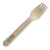 BioCutlery Wooden 16cm Coated Fork CT 1000