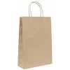 Bottle Bag Natural Triple w Twist Handles CT 100