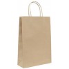 Bottle Bag Natural Triple w Twist Handles CT 100