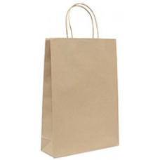 Bottle Bag Natural Triple w Twist Handles CT 100