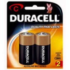 Duracell Copper Top Alkaline C Size PK 2