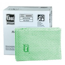 Chux HD Cloth Green Cut Pieces 60 x 60cm CT 100