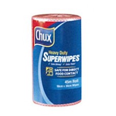 Chux Red Heavy Duty Roll 30cm x 45m CT 6