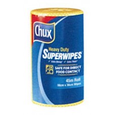 Chux Yellow Heavy Duty Roll 30cm x 45m CT 6