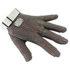 Glove Mesh 5 Finger Small White Band (EA)