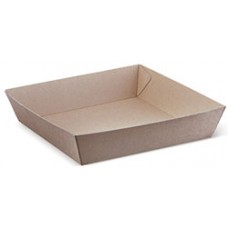 Food Tray No.4 Brown 228x152x45 CT 250