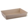 Food Tray No.5 Brown 255x179x58 CT 100