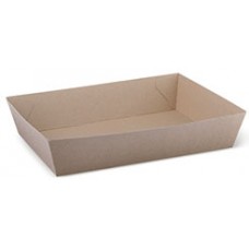 Food Tray No.5 Brown 255x179x58 CT 100