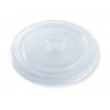 Detpak Lid Flat Clear Recyclable Fits 12oz to 24oz Cups CT 1000