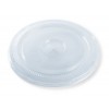 Detpak Lid Flat Clear Recyclable Fits 12oz to 24oz Cups SL 50