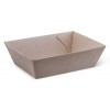 Food Tray No.1 Brown 131x91x50 SL 125