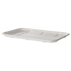 2S Sugarcane Meat and Produce Tray 8.5x6.0x0.5i CT 400
