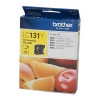 Brother LC-131Y  Original Yellow Inkjet Cartridge up to 300 Pages EA