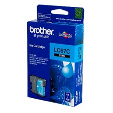 Brother LC-67C Cyan Inkjet Cartridge 325 Pages EA