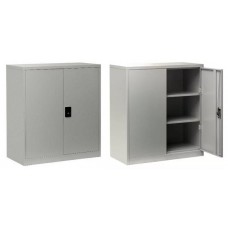 FirstLine Stationery Cupboard w 2 Shelves EA