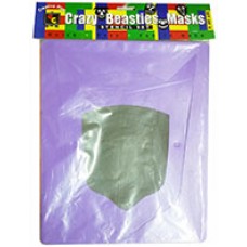 Crazy Beastie Masks Stencils School Set 8