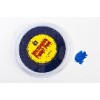 Paint Stamper Pad Blue 15cm Diam (EA)
