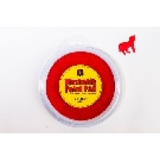 Paint Stamper Pad Red 15cm Diam (EA)