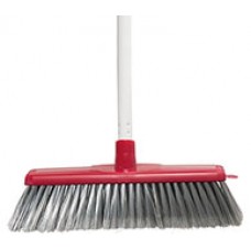 Classic Plus Ultimate Indoor Broom with Handle Red EA
