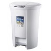 Push Pedal Bin 50L White EA