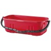 Flat Mop and Window Cleaning Bucket Red EA