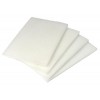 Soft Nylon Scour Pad White 230x150mm EA