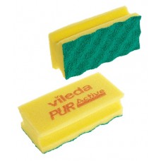 PurActive Wave Shaped Scourer Yellow PK 10