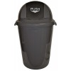 Edco Bullet Bin 60Lt 485x455x755mm EA