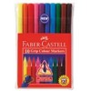 Faber Castell Grip Tri Colour Markers Pk 10 Assorted (PK 10)