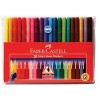 Faber Castell Grip Tri Colour Markers Pk 20 Assorted (PK 20)