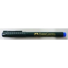 Faber Castell Fineliner Fibre Tip Pen Blue PK 10