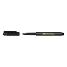 Faber Castell Fineliner Fibre Tip Pen Black (PK 10)