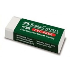 Faber Castell PVC Free Pencil Eraser Vinyl Large EA