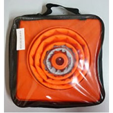 Traffic Cone Collapsible Orange Reflective 450mm EA