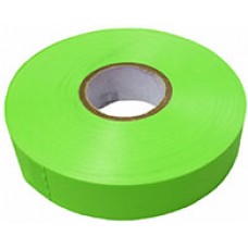 Flagging Tape Fluoro Green 25mm x 75m EA
