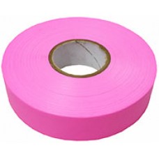 Flagging Tape Fluoro Pink 25mm x 75m EA