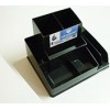 Italplast Desk Organiser Black EA