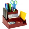 Italplast Desk Organiser Burgundy EA