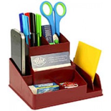 Italplast Desk Organiser Burgundy EA