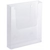 Italplast A5 Wall Mount Brochure Holder Clear EA